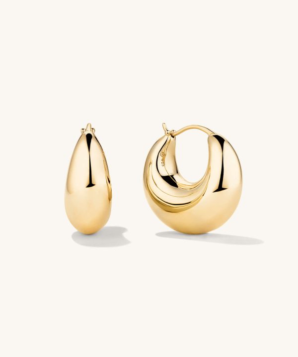 Sculptural Hoops - Image 5